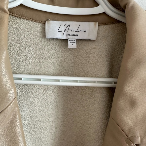 L’Academie Kelly Blouse in Beige (Size small) - Picture 4 of 6